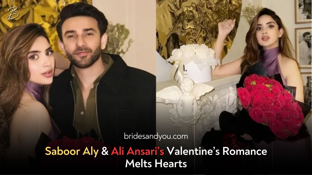 Saboor Aly’s Dreamy Valentine’s Day Celebration With Ali Ansari