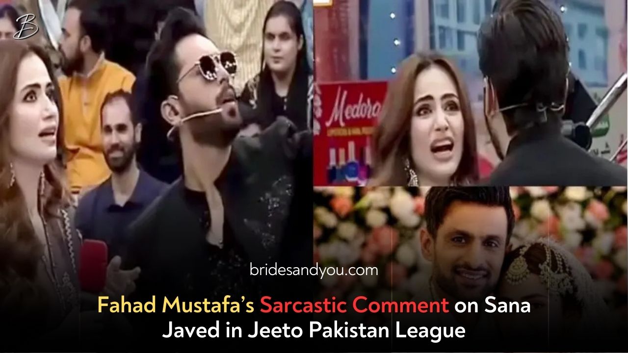 Fahad Mustafa’s Witty Dig at Sana Javed in Jeeto Pakistan League – Fans React!