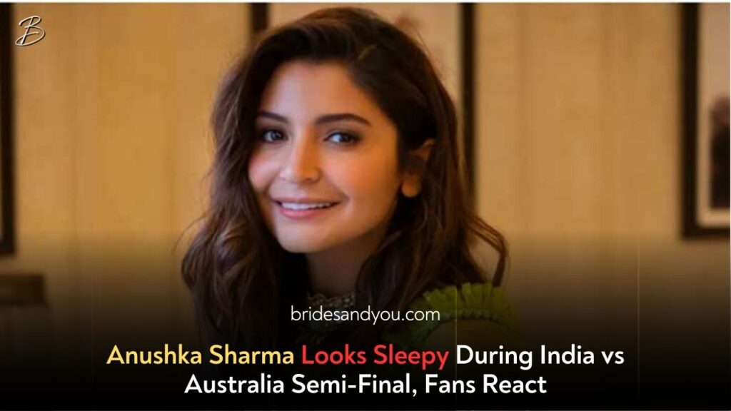 Anushka Sharma Dozes Off During India vs Australia Semi-Final; Fans React with Love