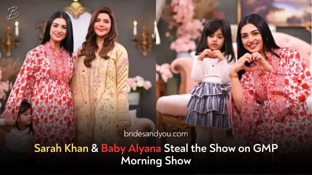 Sarah Khan & Daughter Alyana Falak Shine on Good Morning Pakistan