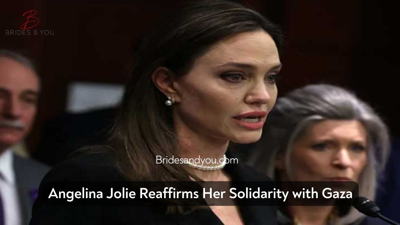 Angelina Jolie support for Gaza