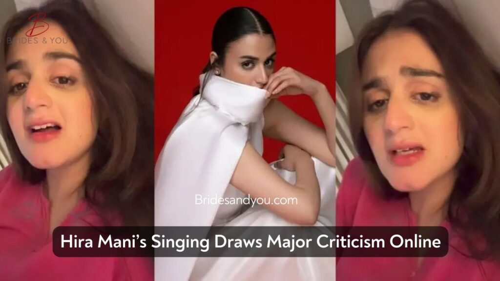 Hira Mani’s singing criticism