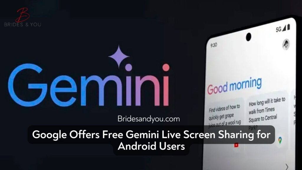 Gemini Live screen sharing for Android