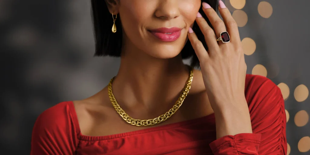 Earrings & Gemstones to Match with a Red Outfit
