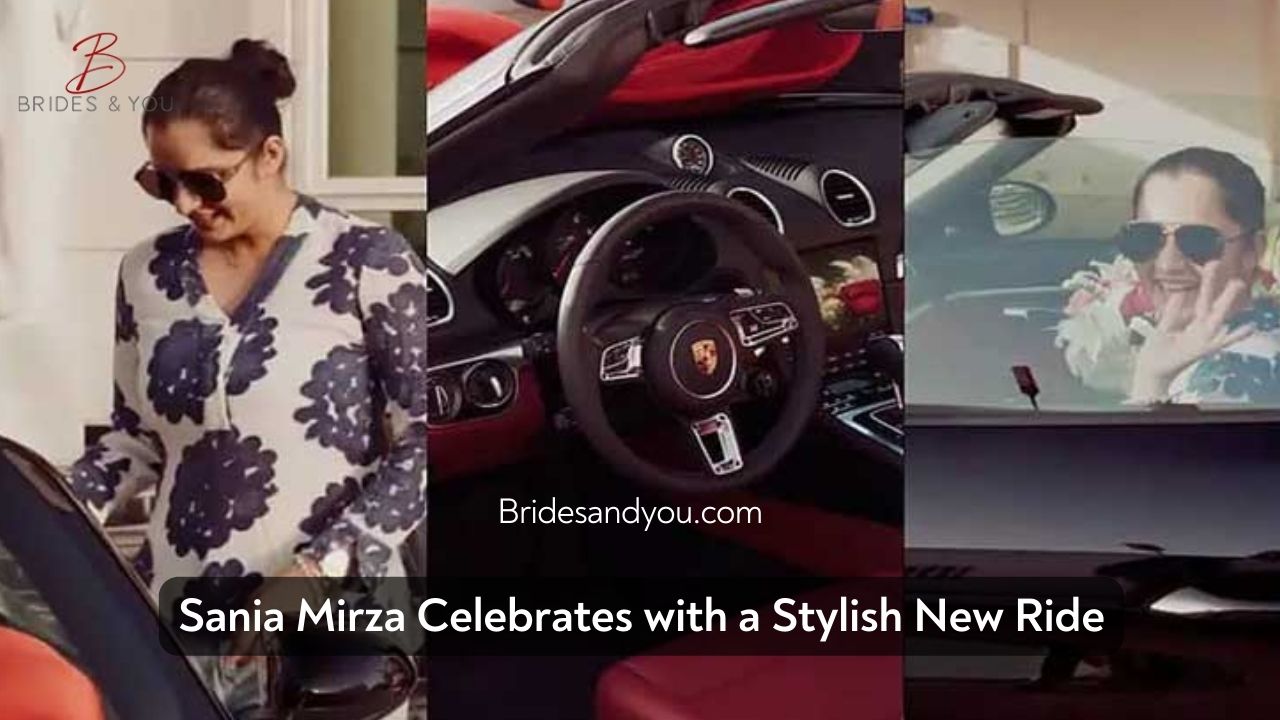 Sania Mirza’s New Porsche 718 Boxster: A Luxury Drive Worth Celebrating