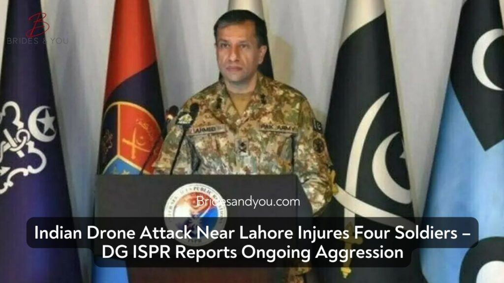 Indian Drone Attack Near Lahore Injures Four Soldiers – DG ISPR Reports Ongoing Aggression