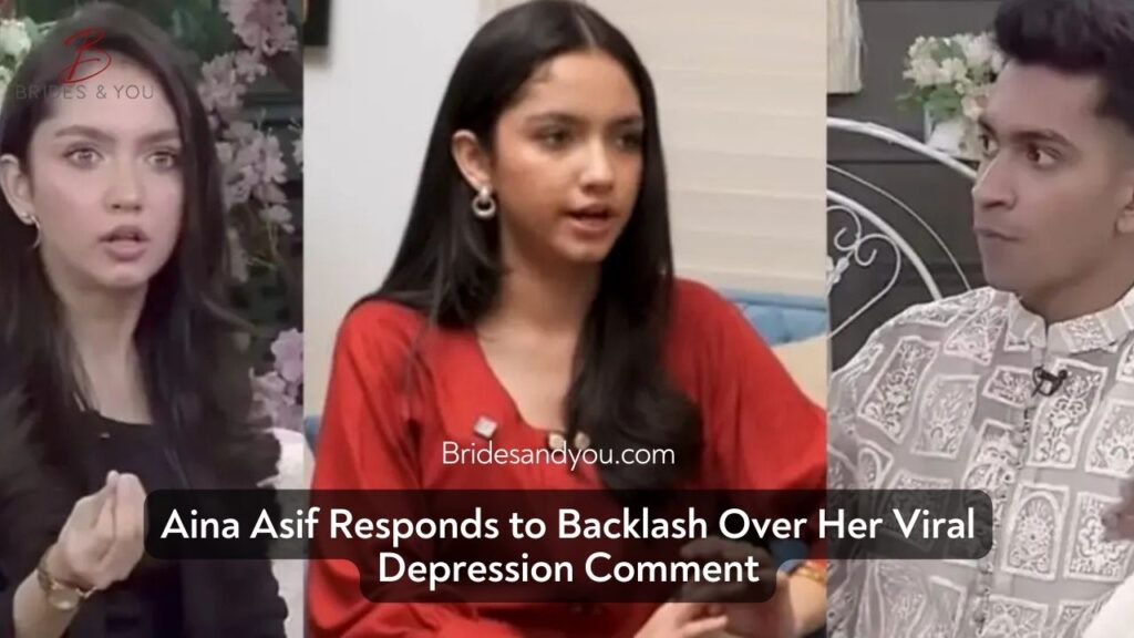 Aina Asif Clarifies Her Viral Statement About Depression