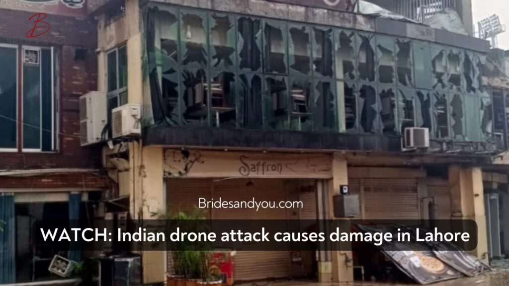 WATCH: Indian drone attack causes damage in Lahore