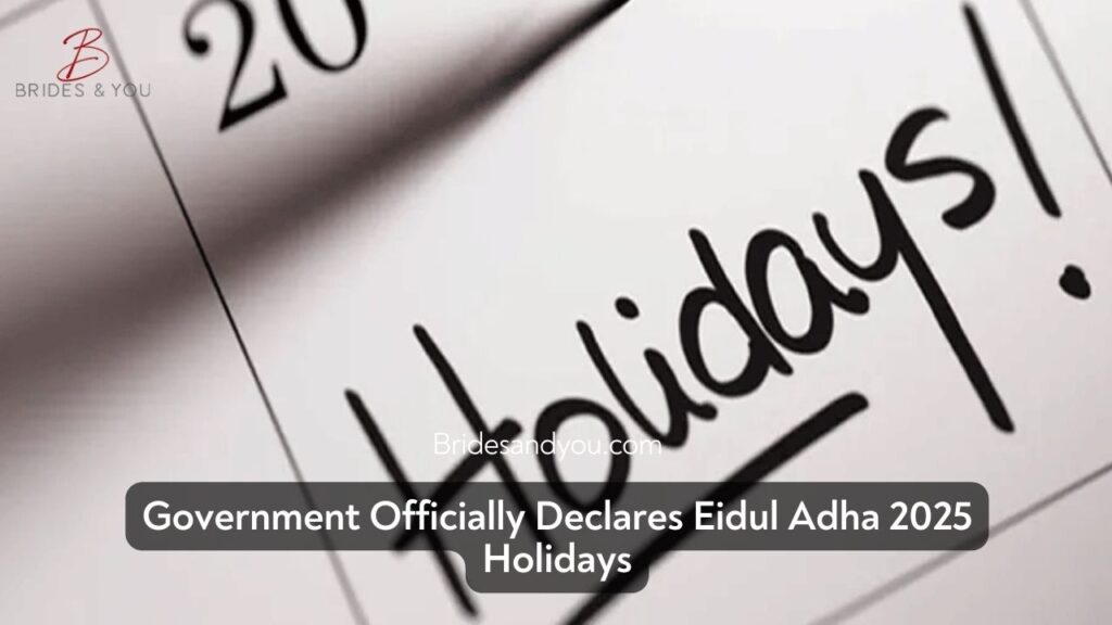 Eid al-Adha 2025 public holiday