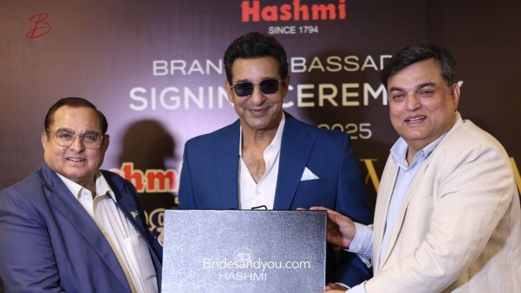 Wasim Akram Global Brand Ambassador for Hashmi Ispaghol