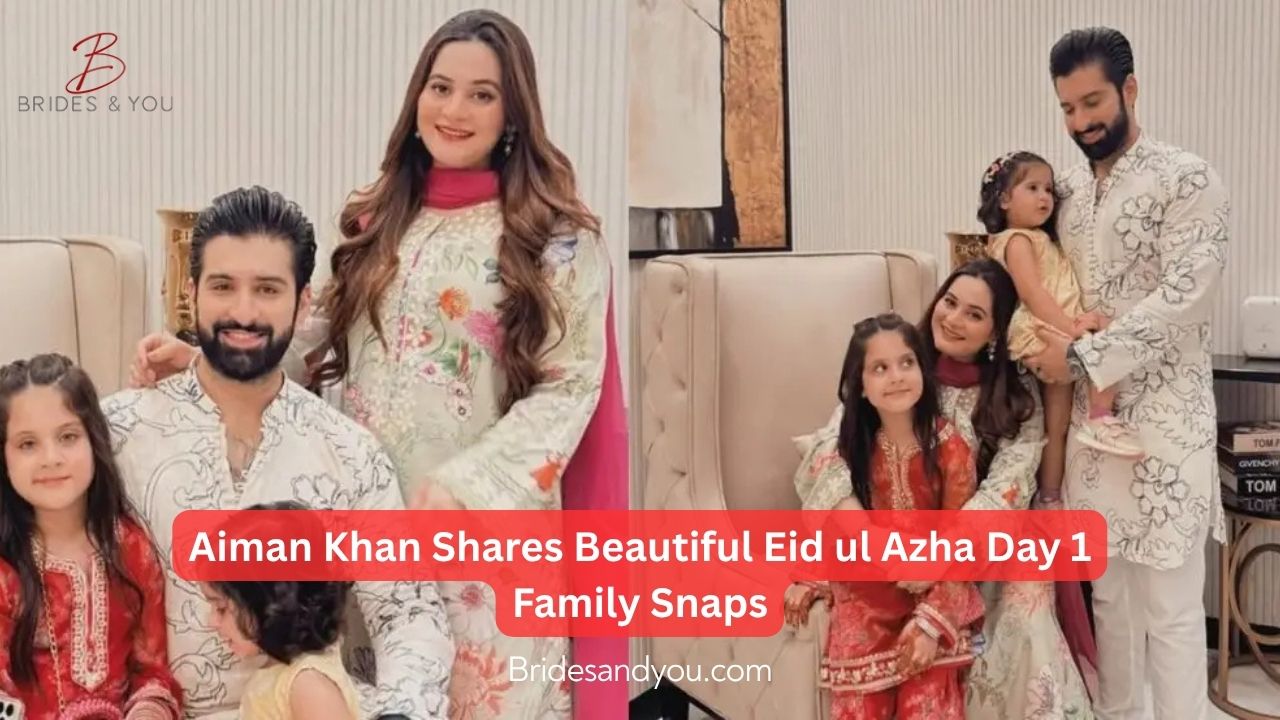 Aiman Khan Family Pictures from Eid Ul Azha