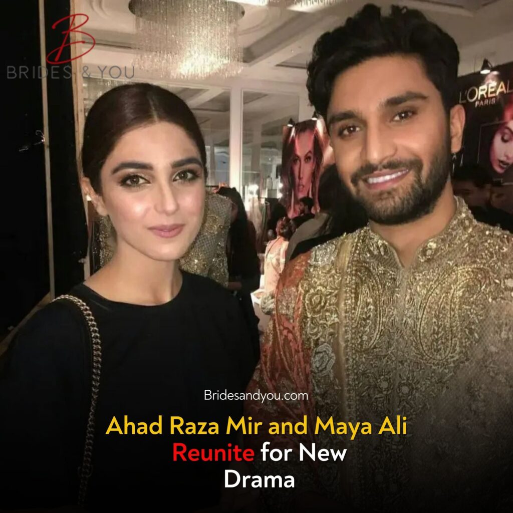 Ahad Raza Mir and Maya Ali