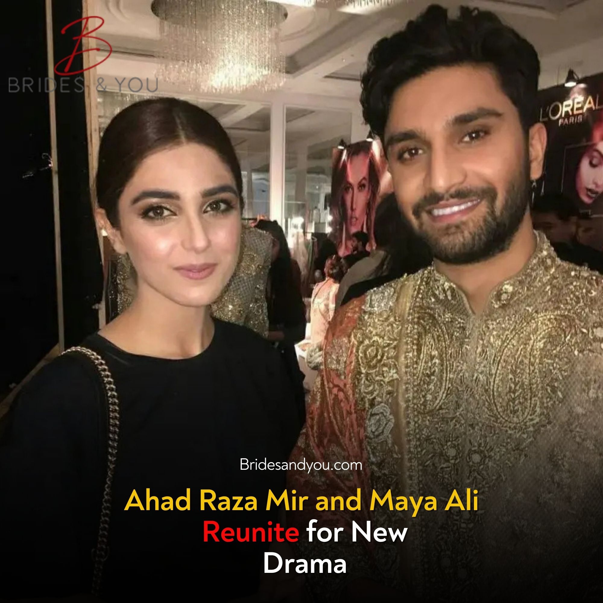 Ahad Raza Mir and Maya Ali