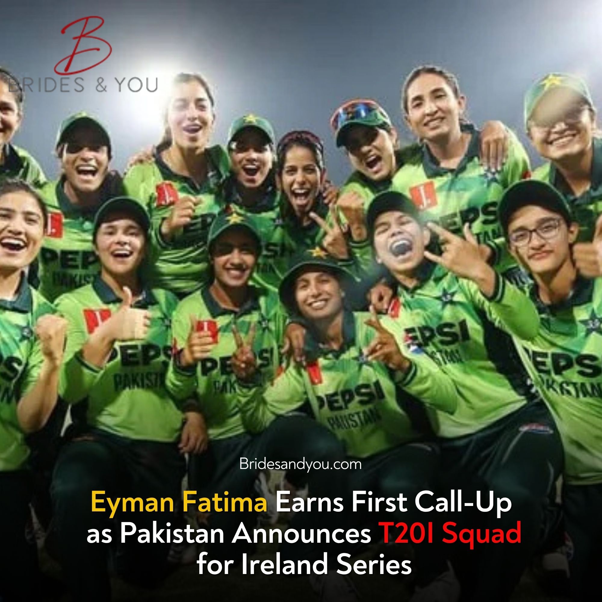 Eyman Fatima Joins Pakistan Squad for Ireland T20I Series