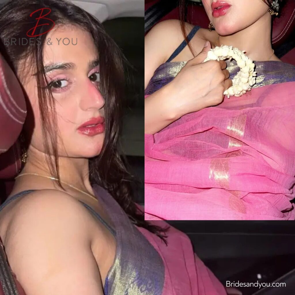 Hira Mani bold saree pictures