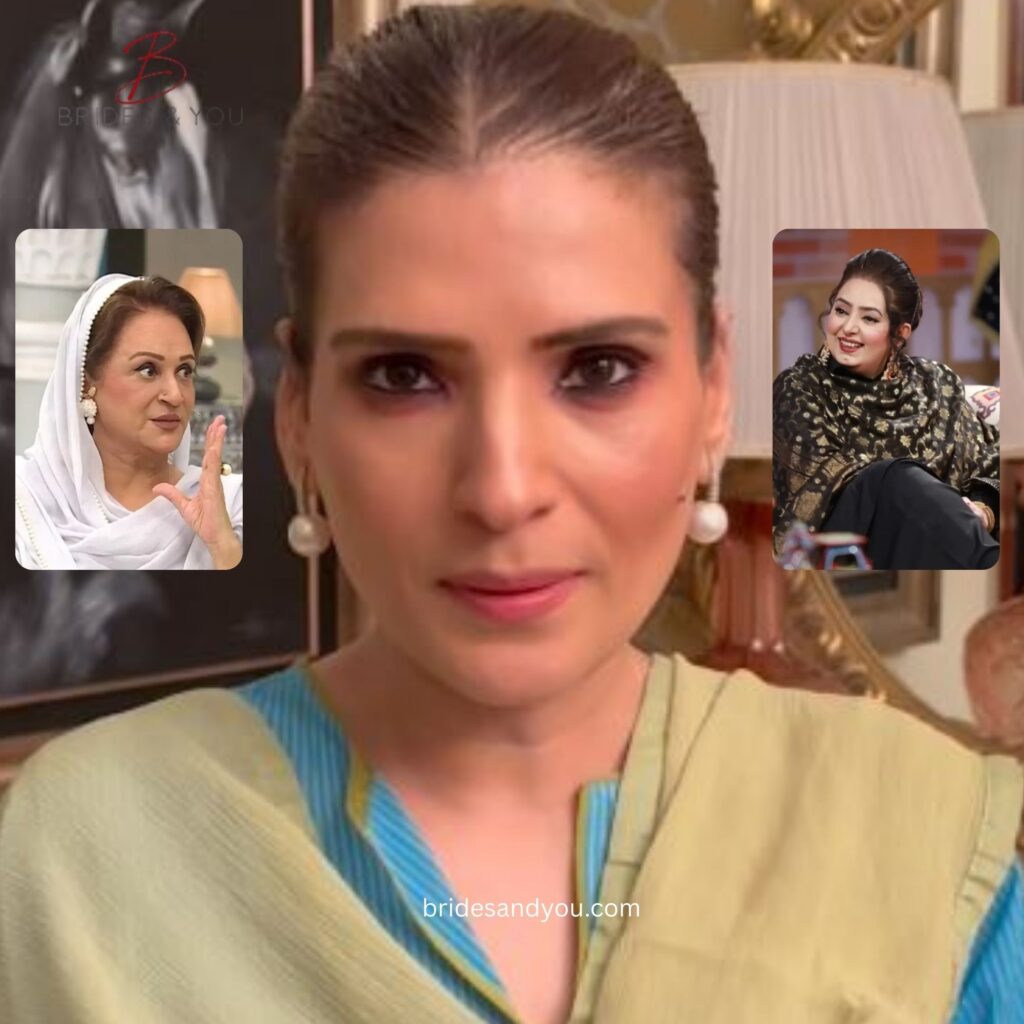 Resham apologizes to Bushra Ansari