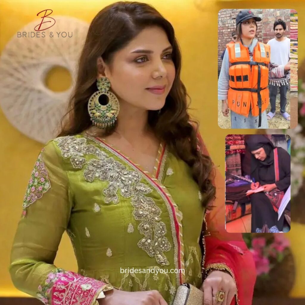 Hadiqa Kiani Lauded for Her Charity Work for Flood Affectees