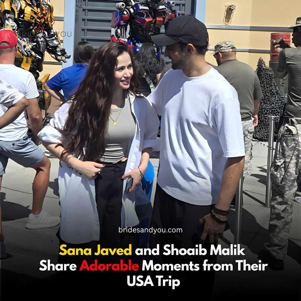 Sana Javed Shares Cute Moments with Shoaib Malik in USA