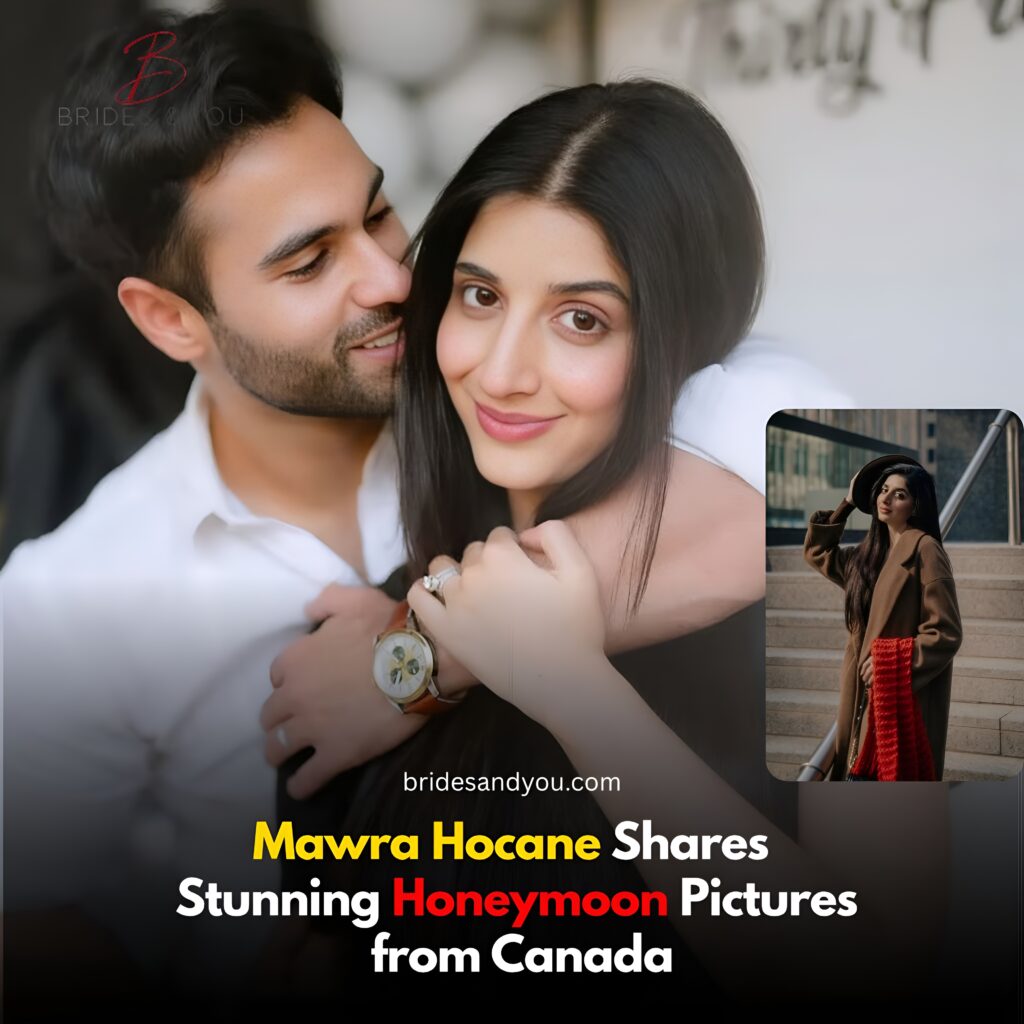 Mawra Hocane honeymoon pictures from Canada