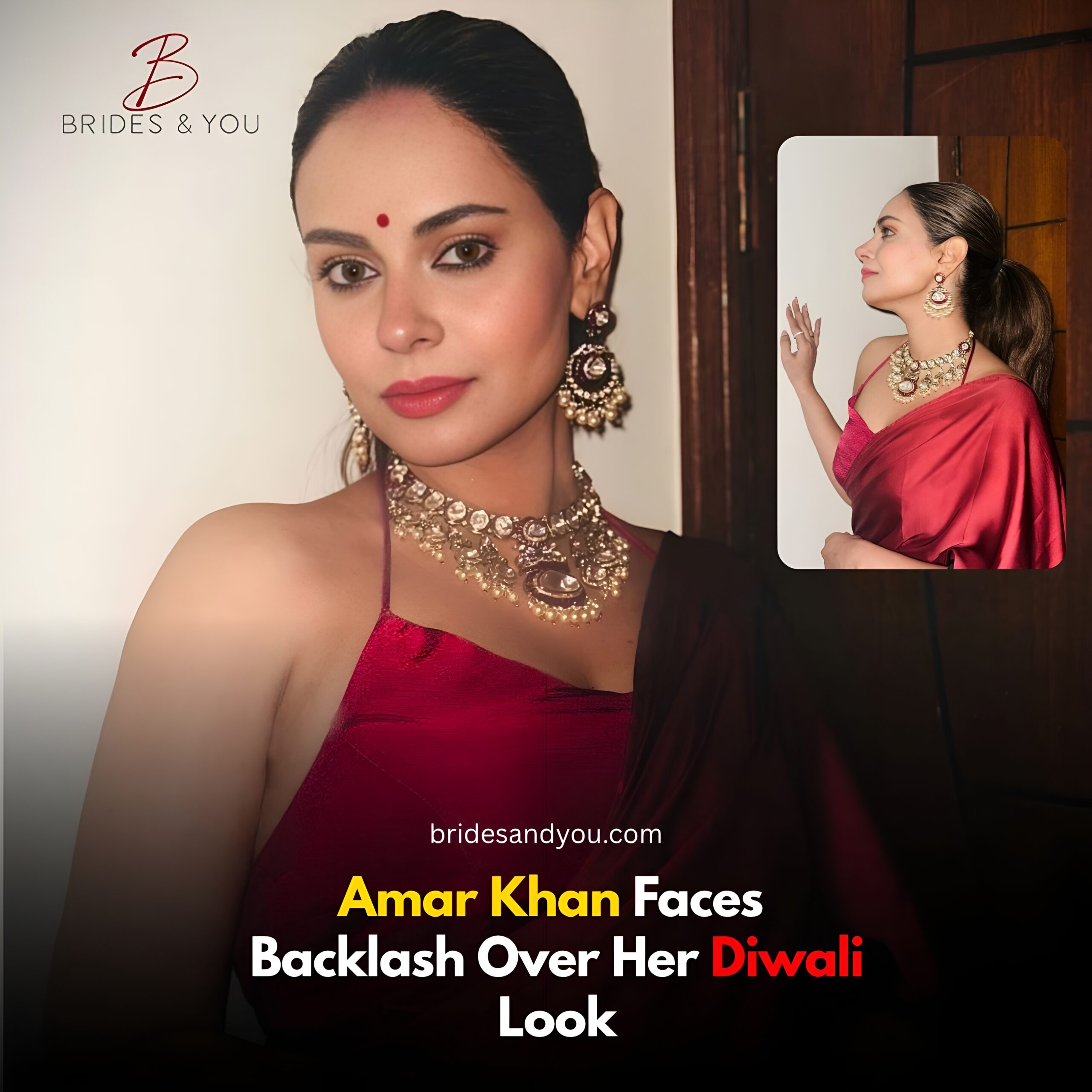 Amar Khan’s Diwali Look