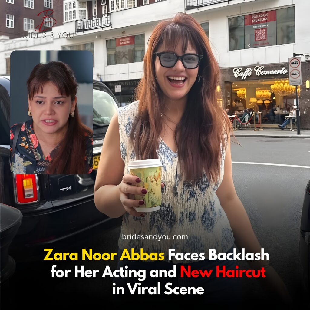 Zara Noor Abbas Acting & Haircut