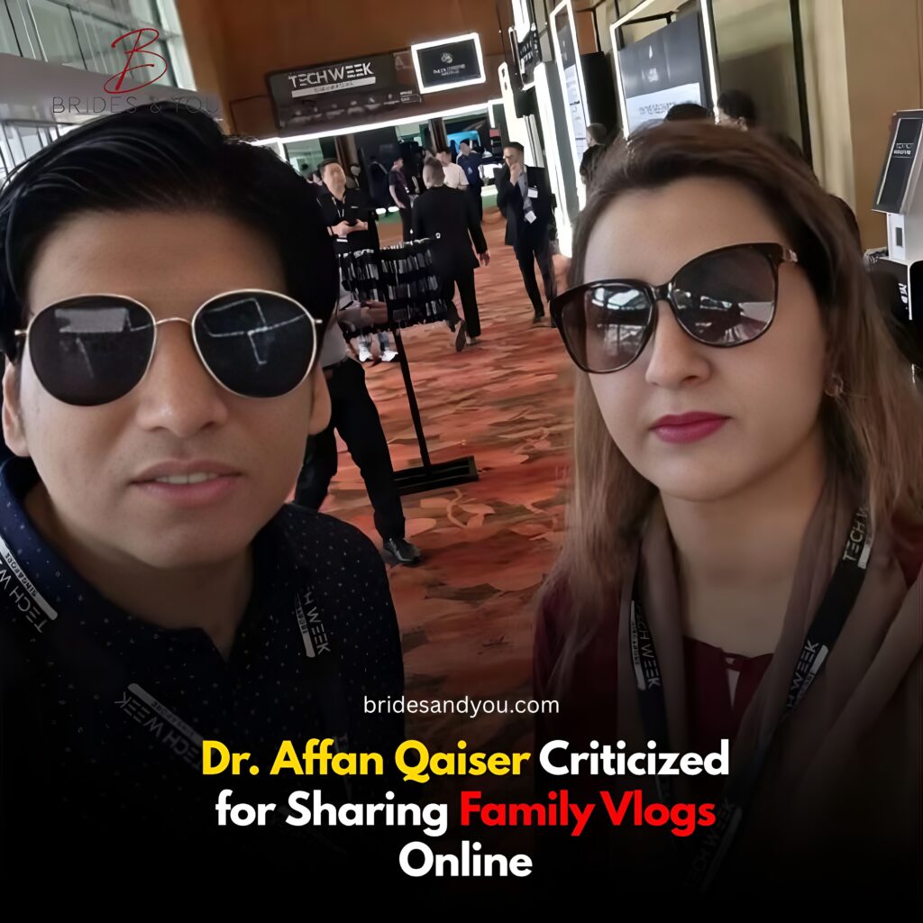 Dr Affan Qaiser Faces Backlash On Family Vlogs