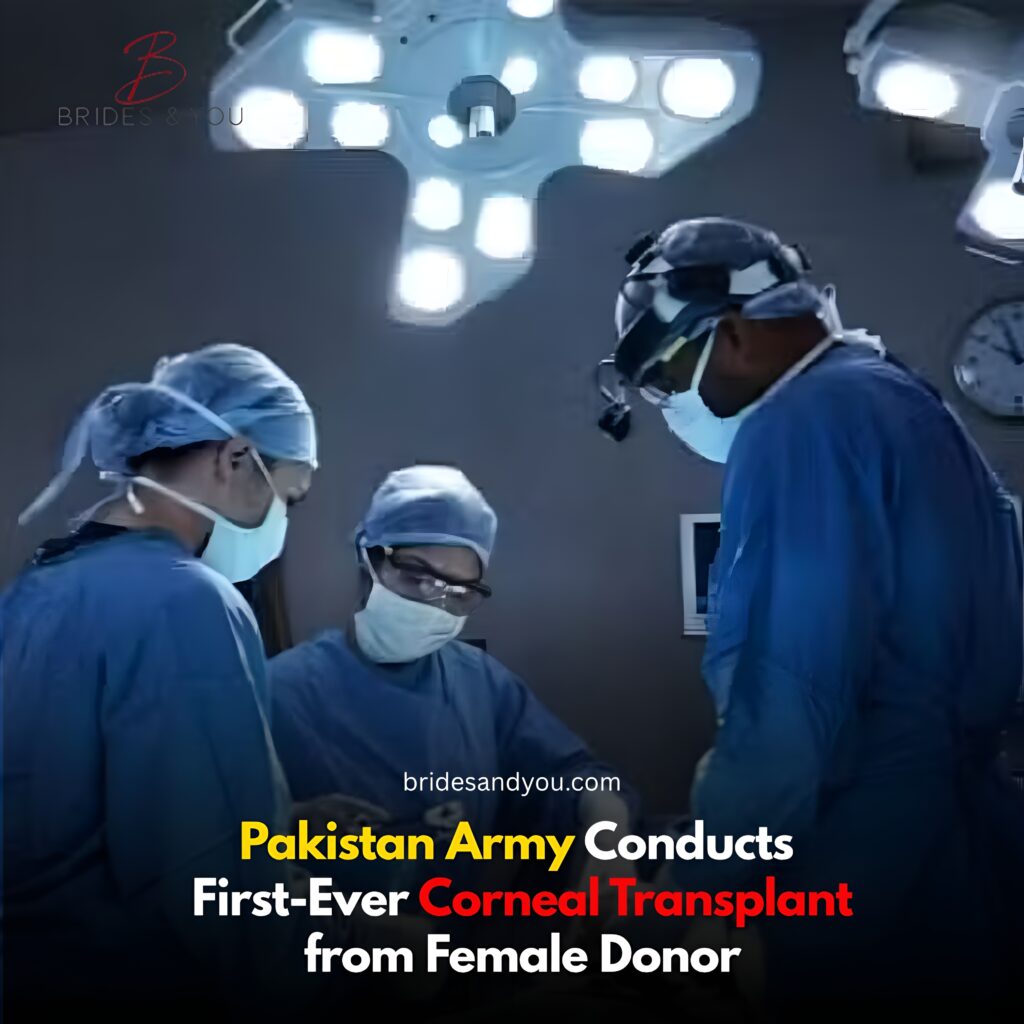 Pakistan Army corneal transplant