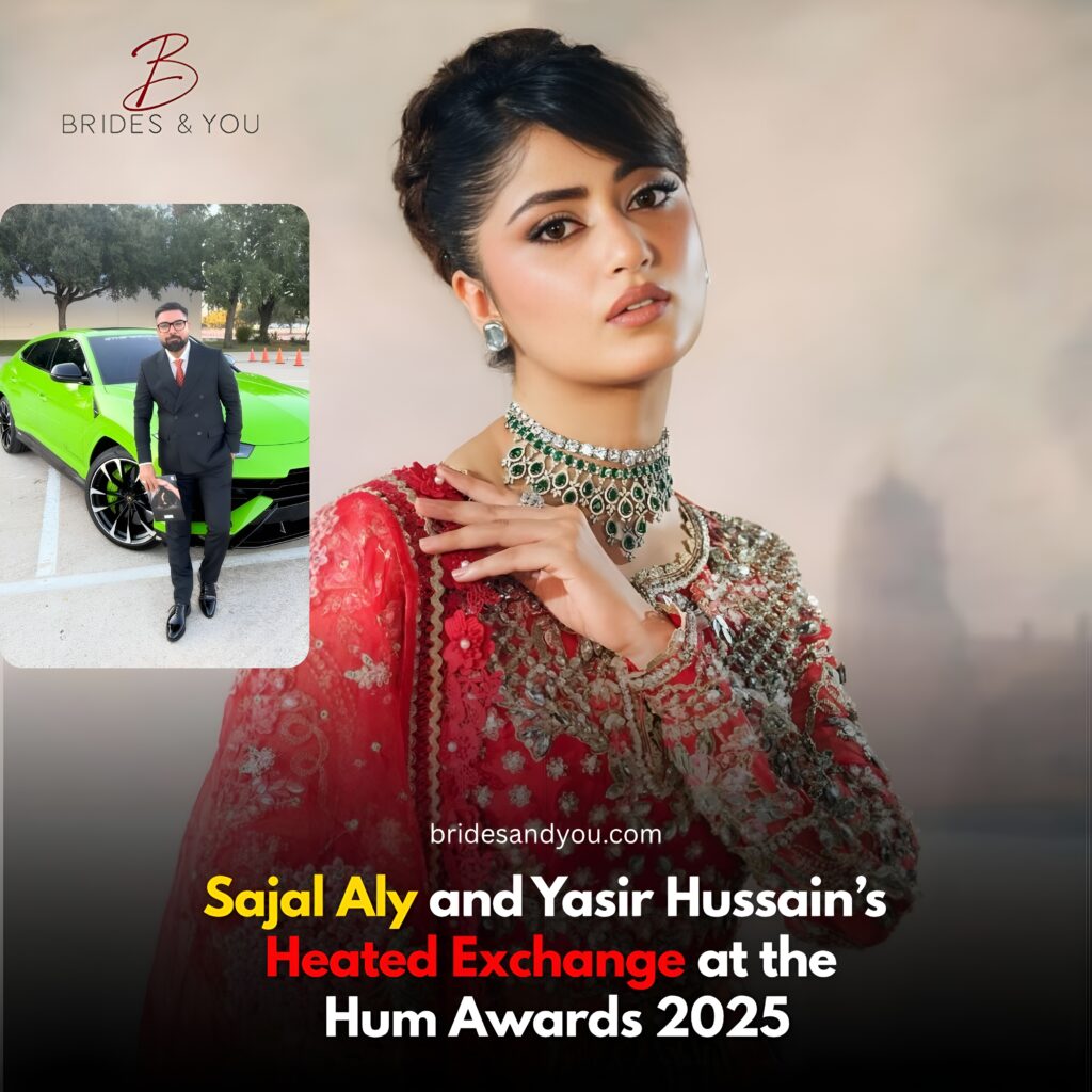 Sajal Aly & Yasir Hussain Argument at Hum Awards