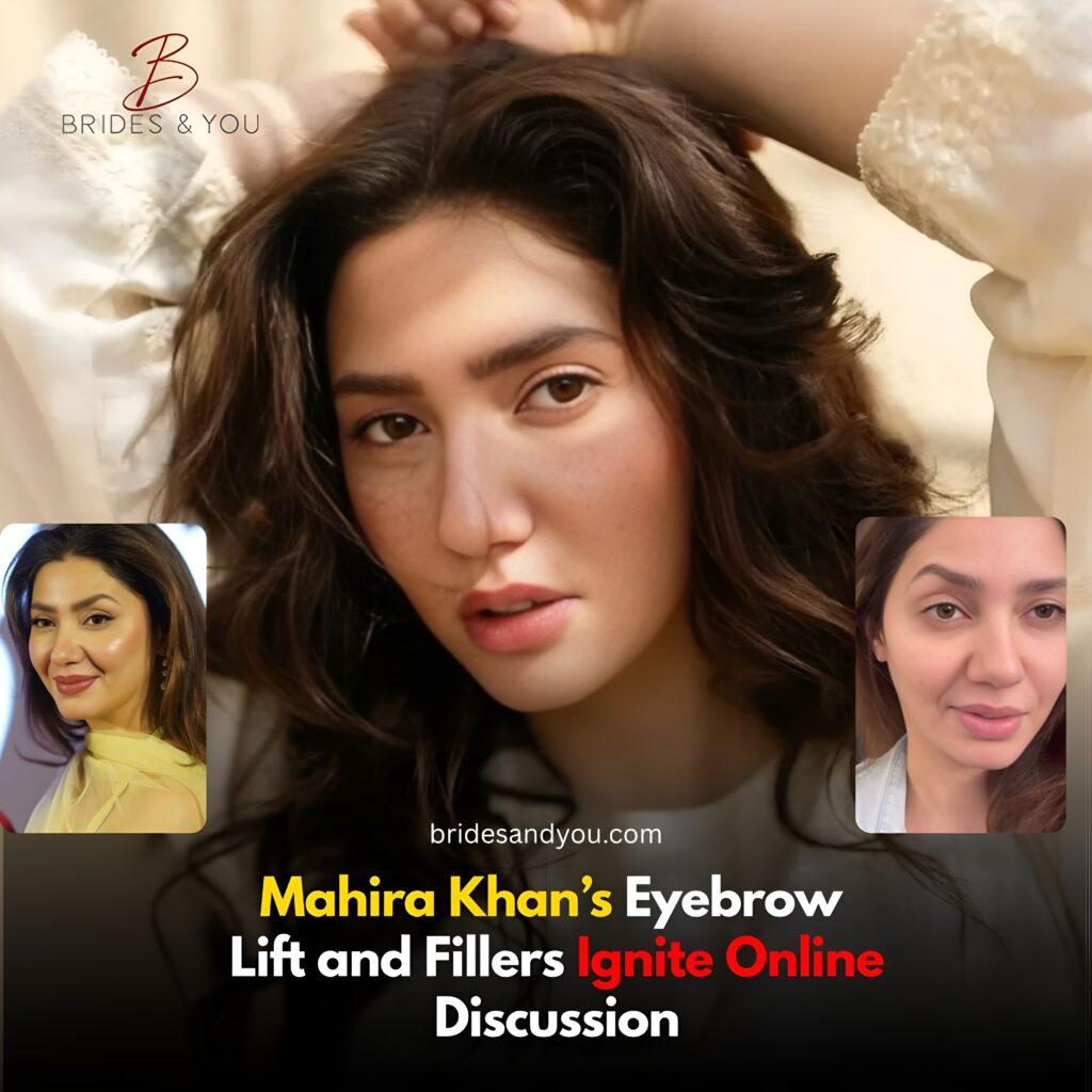 Mahira Khan Eyebrow Lift