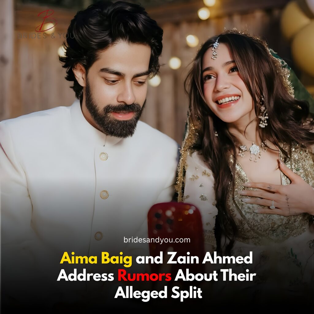 Zain Ahmed breaks silence on split rumours with Aima Baig