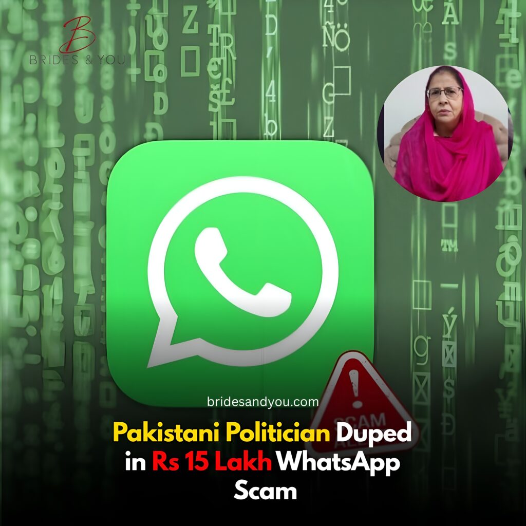 Pakistani lawmaker WhatsApp scam