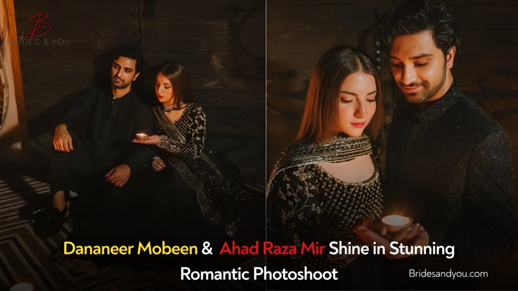 Dananeer Mobeen and Ahad Raza Mir’s Romantic Photoshoot