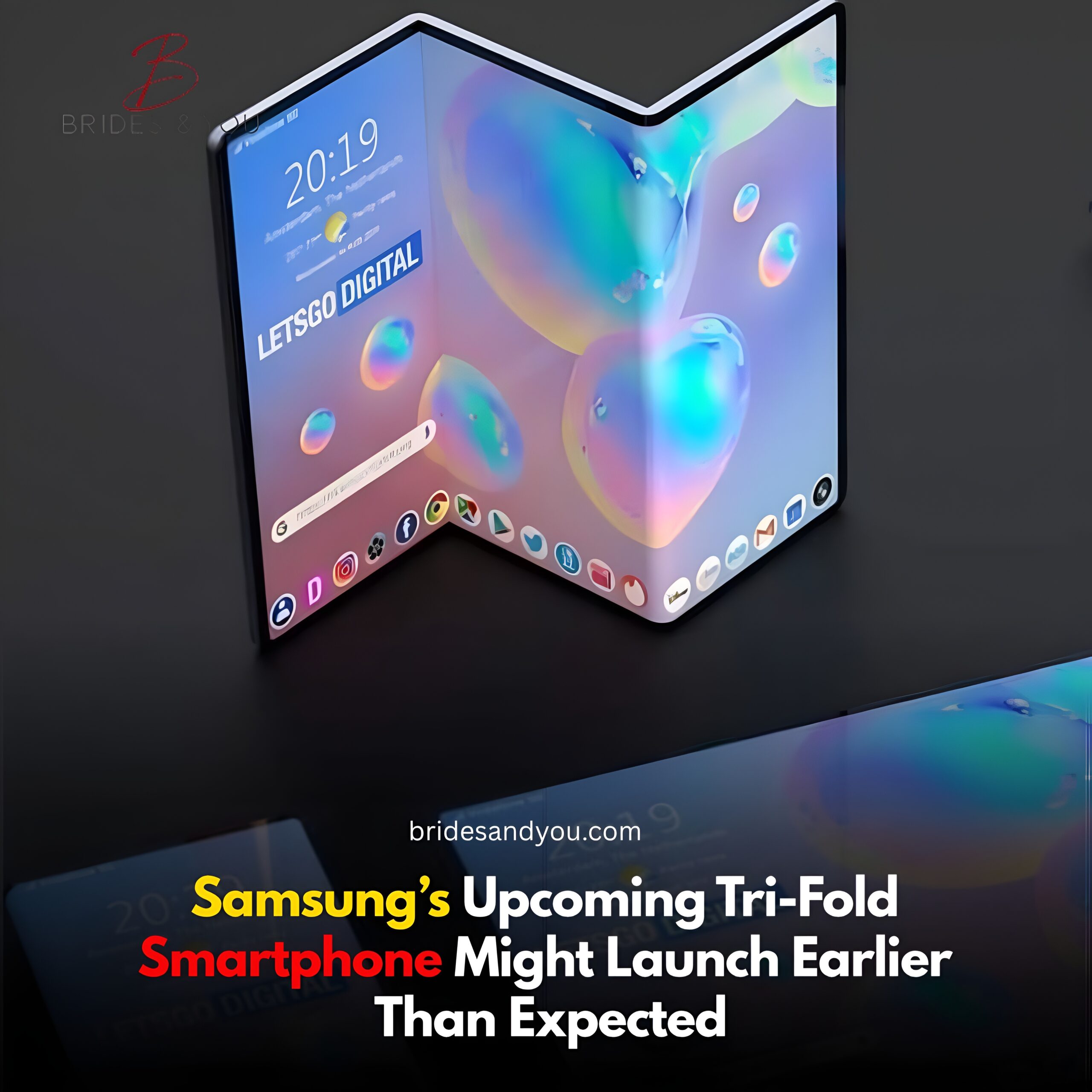 Samsung’s new tri-fold smartphone