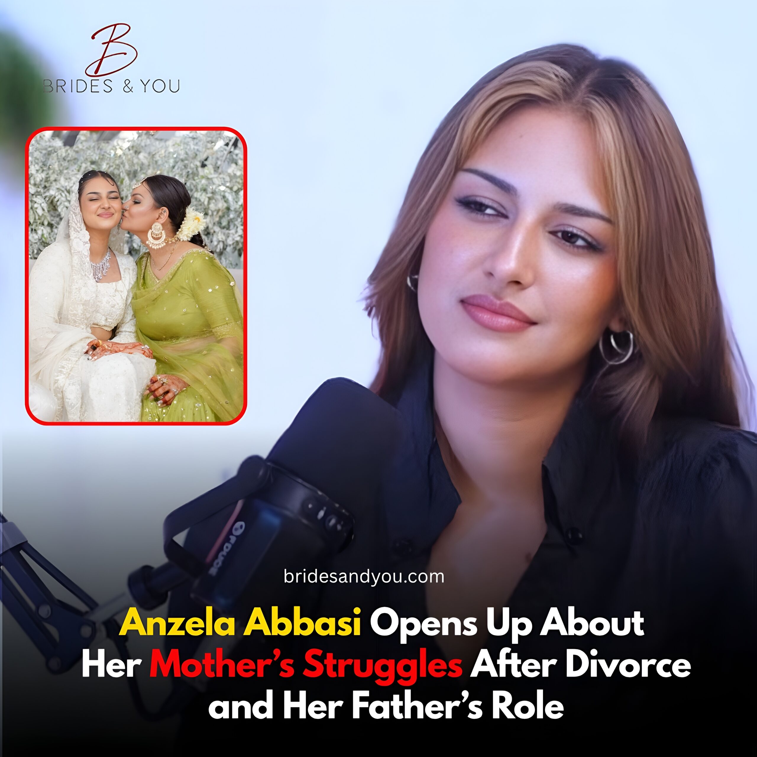 Anzela Abbasi on her mother’s struggles after divorce and her father