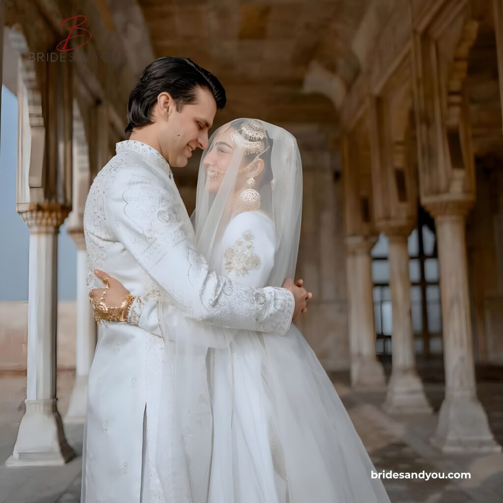 Hina Afridi & Taimoor Akbar Nikah Photoshoot