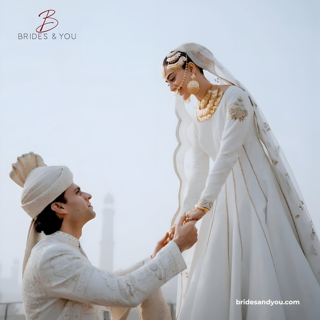 Hina Afridi & Taimoor Akbar Nikah Photoshoot