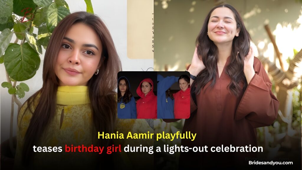 Hania Aamir birthday celebration