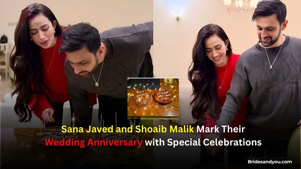 Sana Javed and Shoaib Malik wedding anniversary