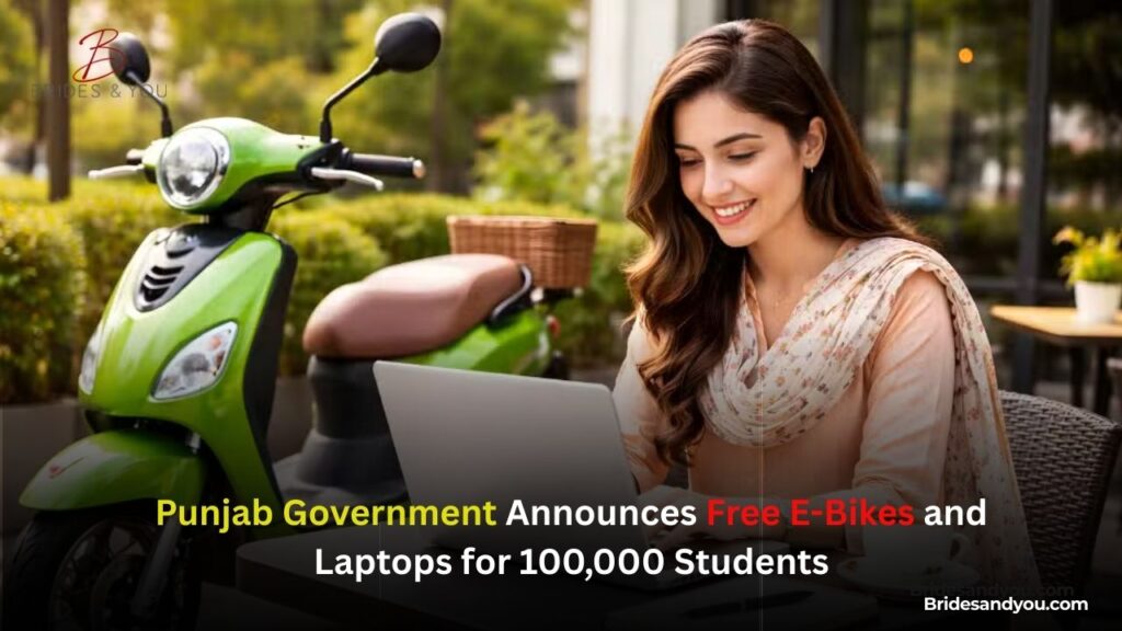 Punjab free e-bikes and laptops for students