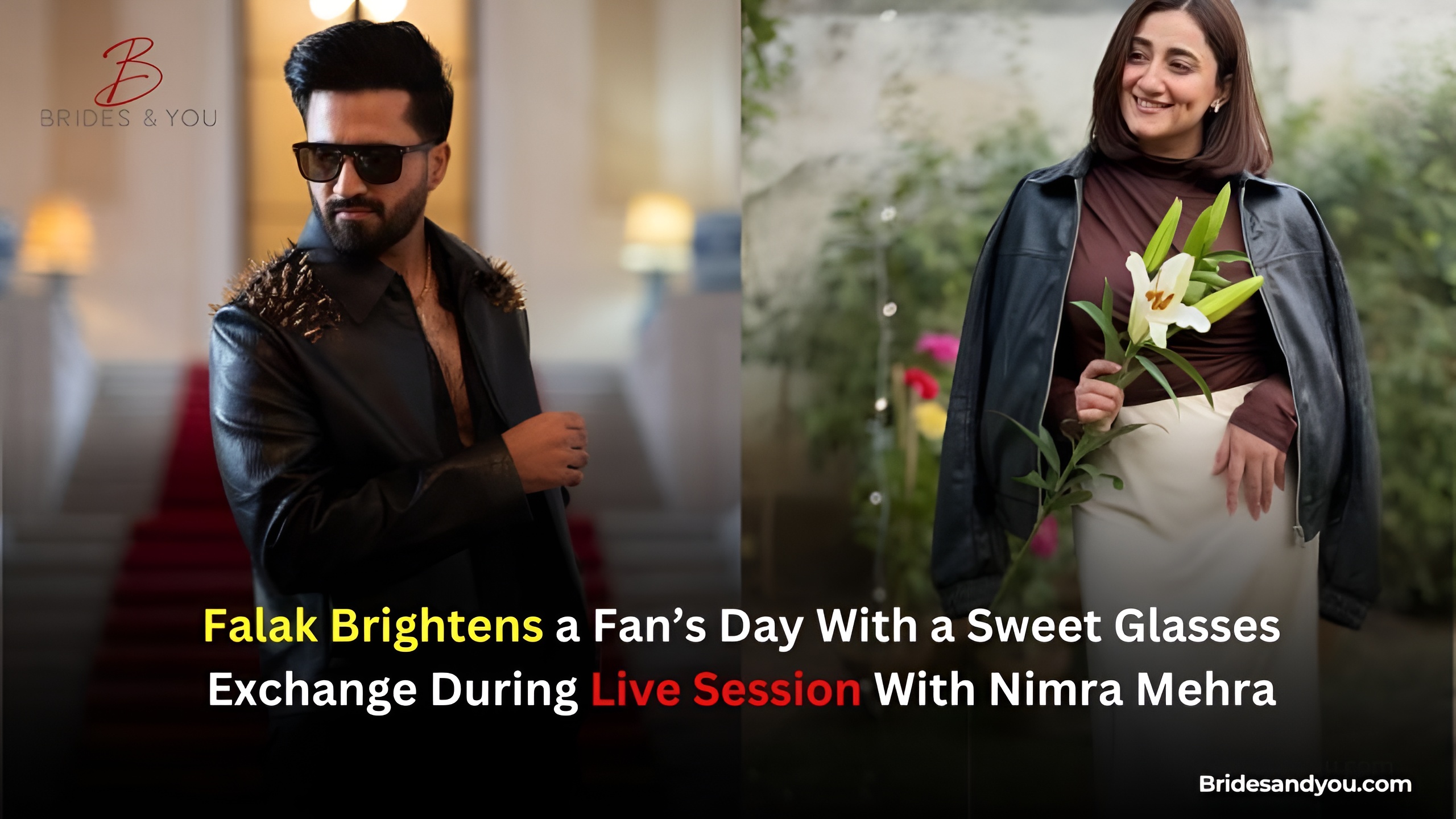 Falak Shabir glasses swap