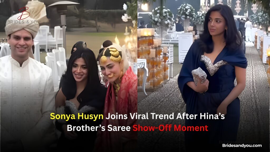 Sonya Hussyn viral wedding moment