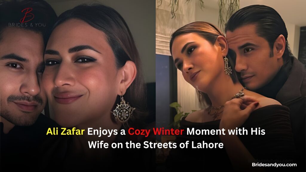 Ali Zafar shares romantic winter moment with wife in Lahore