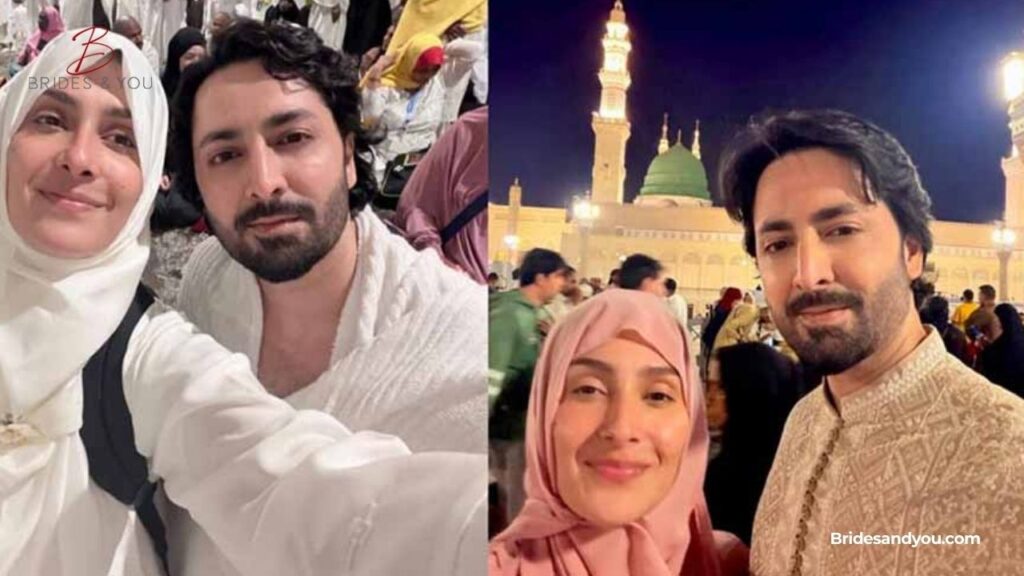 Danish Taimoor and Ayeza Khan perform Umrah