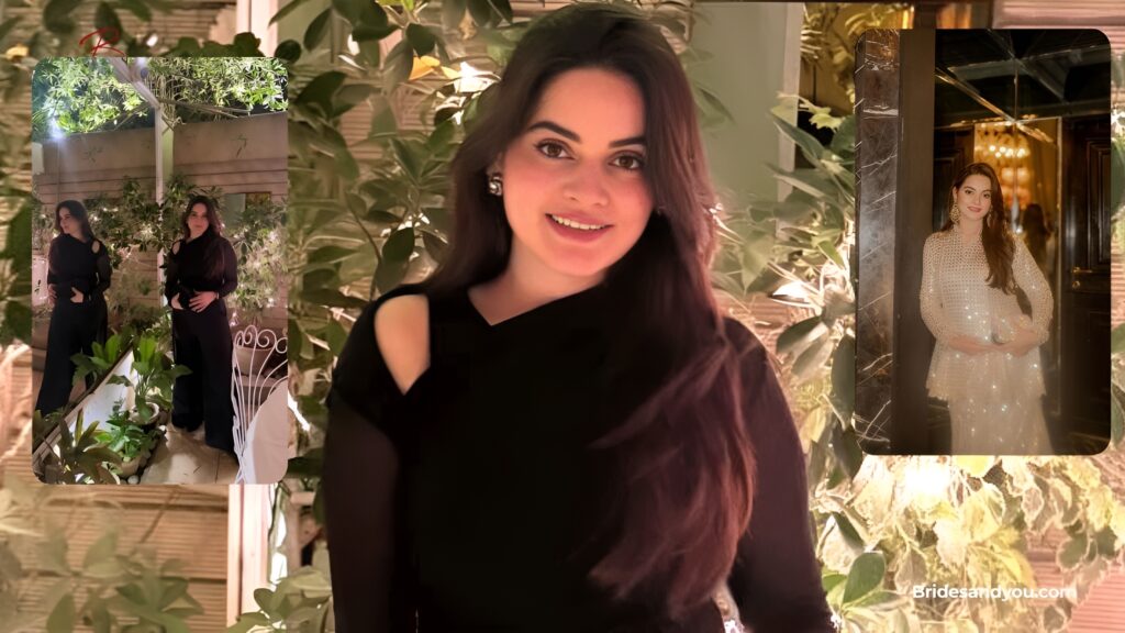 Minal Khan black outfit