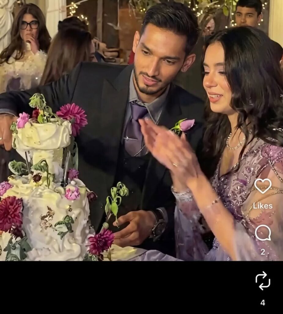 Talha Anjum engagement