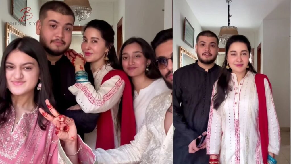 Shaista Lodhi Eid ul Fitr celebration with children