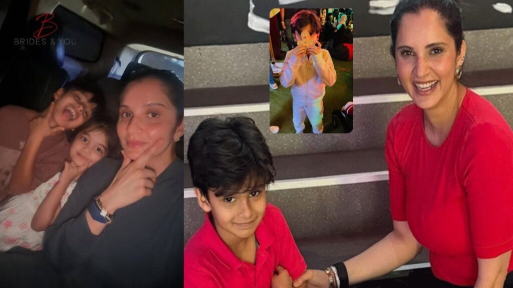 Sania Mirza mother-son moments