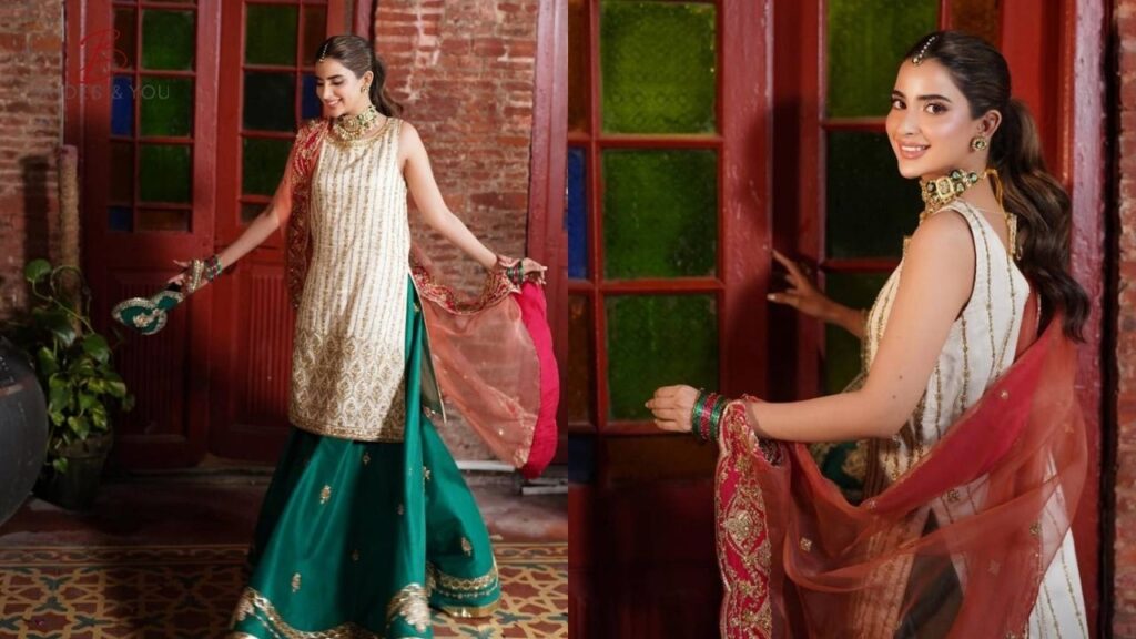 Saboor Aly tilla-and-zari ensemble