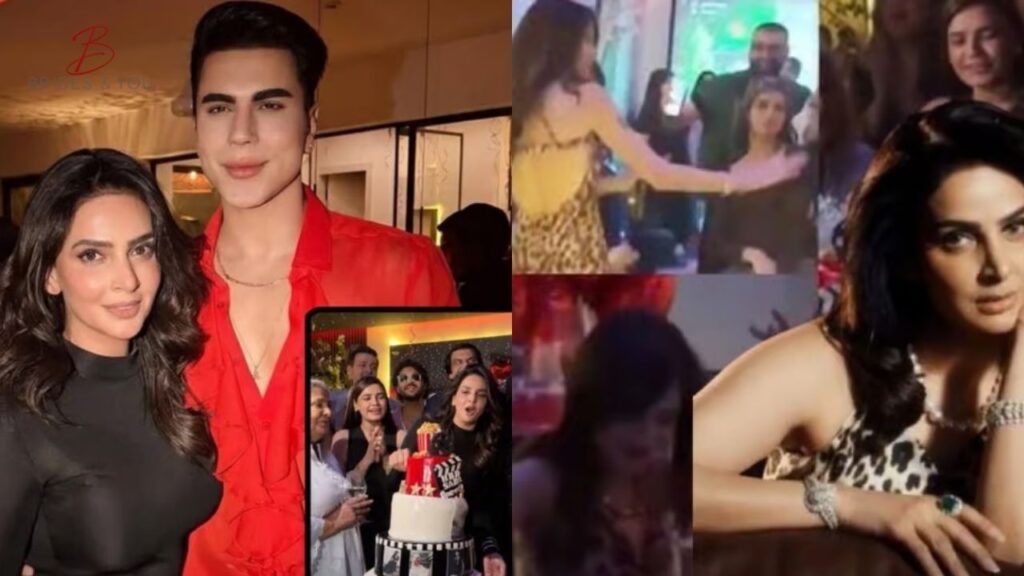 Saba Qamar birthday party video