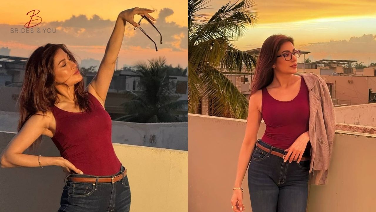 Mehwish Hayat sunset look